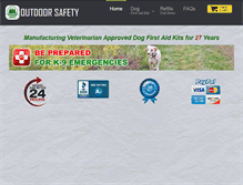 Tablet Screenshot of outdoorsafety.net